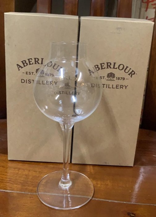 『全新品免運』NO.51 ABERLOUR 亞伯樂 手工品酒杯*2個 威士忌酒杯無鉛水晶杯玻璃杯高腳杯口杯水杯200ml