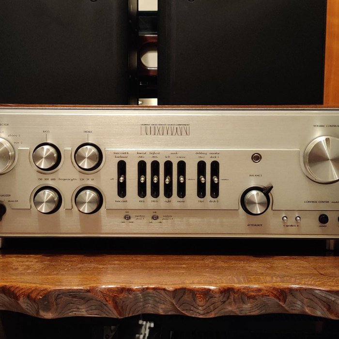 極美］日本製LUXMAN C-1010 綜合擴大機110V 可獨立當前級| Yahoo拍賣