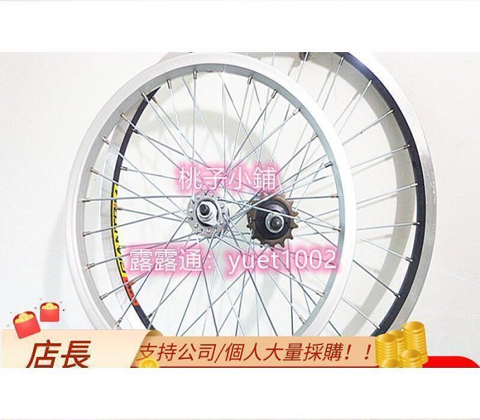 熱銷推薦捷安特GIANT自行車輪組折疊車小輪車輪子16寸20寸單速車輪圈總成DKD