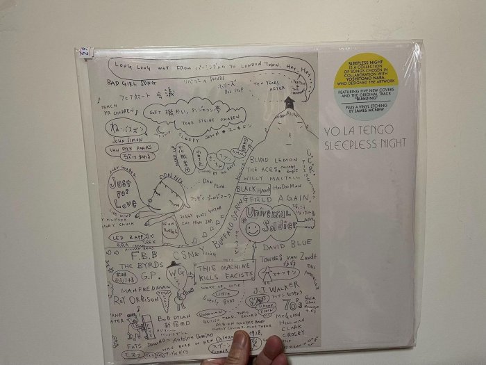Yo La Tengo／Sleepless Night【新品・レコード】奈良美智 Yo La Tengo／Sleepless Night【新品・レコード】奈良美智