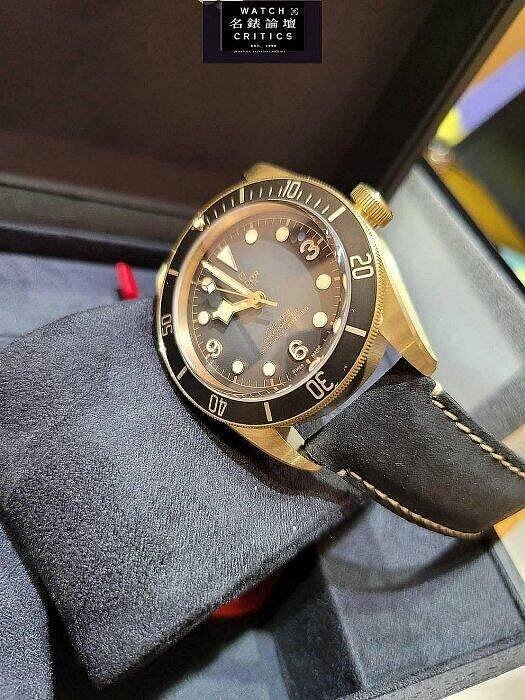 jian1.1 Tudor 帝舵 BLACK BAY BRONZE 青銅錶 79250BA 全新 2021年 43mm