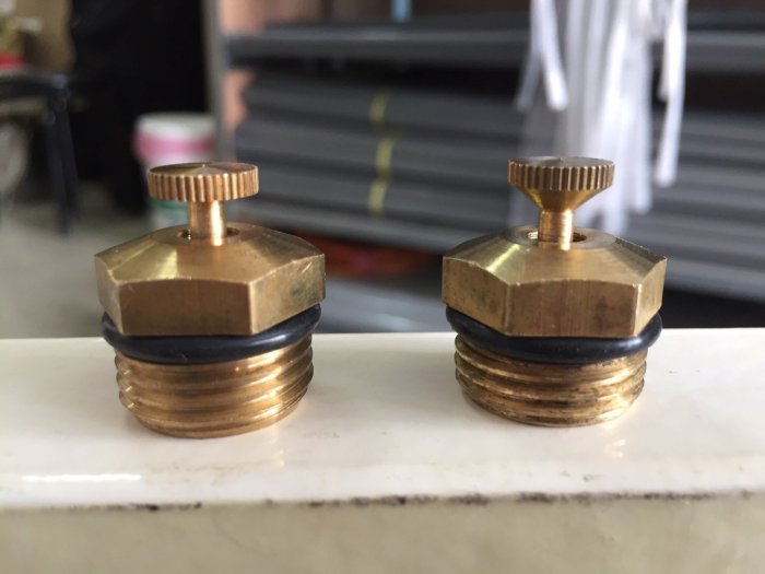 噴水銅頭 1/2"(4分) 平/斜 灑水噴頭 銅製噴水頭