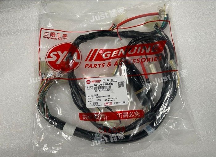 【JUST醬家】SYM 三陽 原廠 野狼傳奇 R 狼R 傳狼 R版 主線路 主配線 全車配線 配線 雙錶