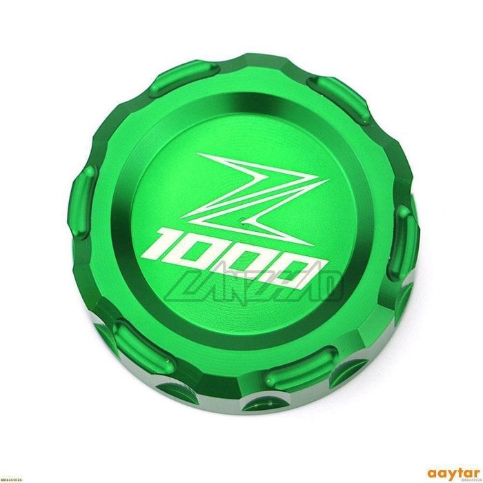 『』KAWASAKI Cnc鋁合金摩托車後剎車油箱蓋油杯蓋改裝配件適用於川崎z1000 2010-2017