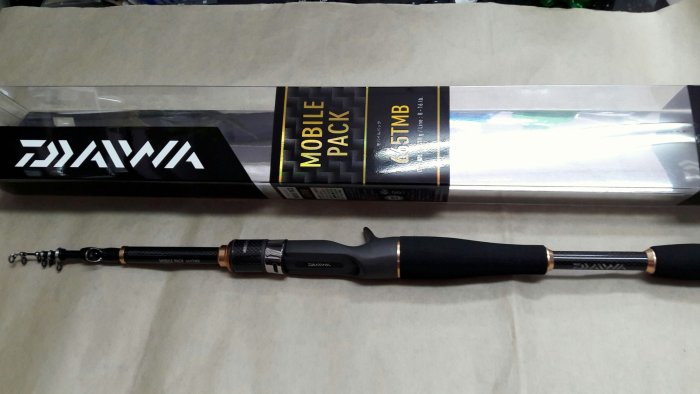 欣の店】Daiwa MOBILE PACK 665TMB 船の小物 蹺班竿 振出槍柄路亞竿 槍