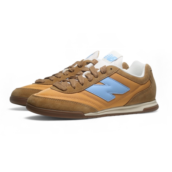 NEW BALANCE 休閒鞋 RC42 土黃藍 麂皮 焦糖底 復古 德訓鞋 女 URC42GA