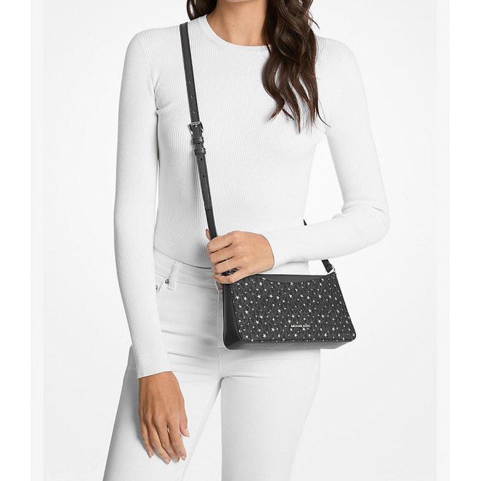 【Michael Kors】專櫃經典款 Arden防刮皮革斜背/側背兩用包(多色可選)