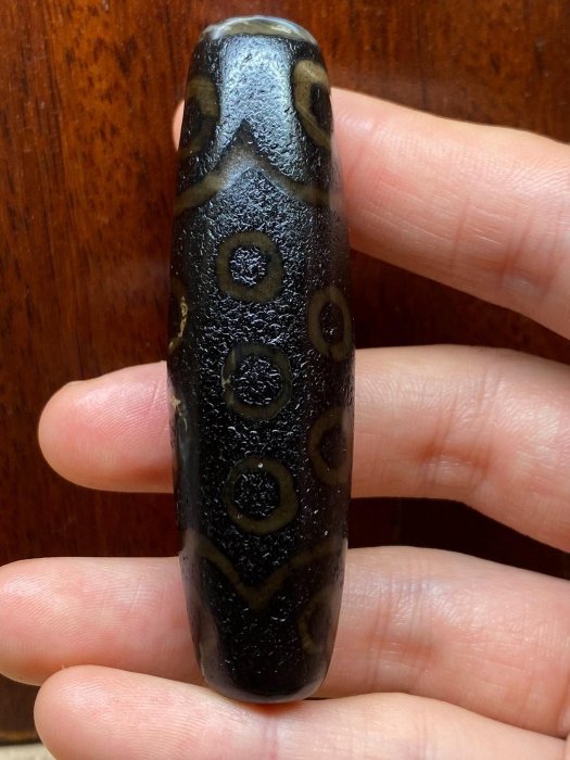 顆21眼大天珠，黑瑪瑙二十一眼天珠，實物拍攝，話不多說，遇有緣人