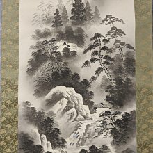 古畫 山水畫框 竹溪舊史-山水畫鏡框-a-chinese-