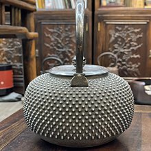 純銀霰茶托 金工師平田重光作霰打紋純銀湯沸| Yahoo拍賣