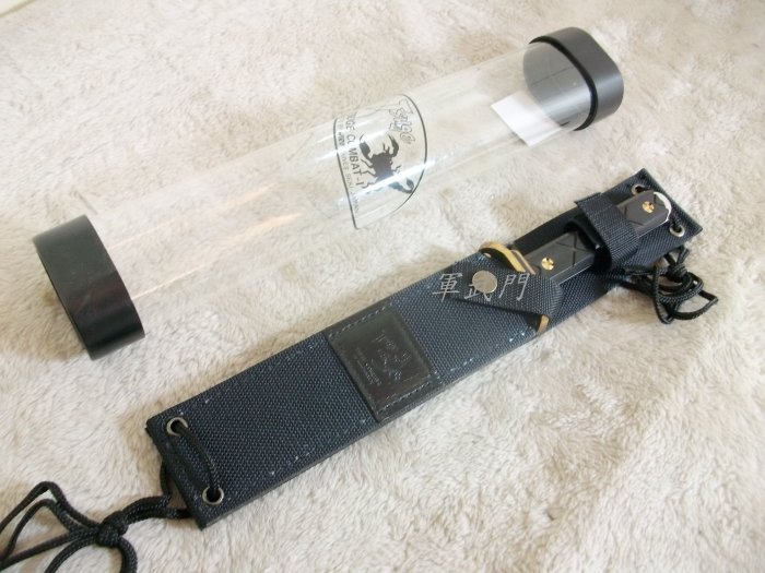 軍武門】日本知名Tsuge 柘植久慶戶外求生刀(M.V.A-8 STEEL)COMBAT-I