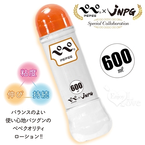 日本PEPEE バランス 持続伸び粘度水溶性潤滑液 600ml