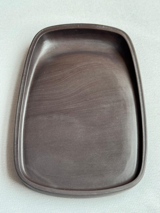 藏書樓】端硯(坑仔，腰圓淌池韭菜邊硯) **特惠品** | Yahoo拍賣