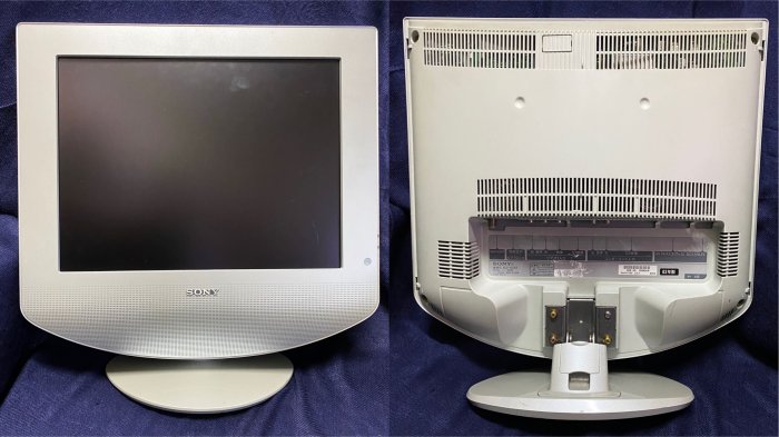 Sony LCD TV KLV-15SR2 15吋液晶電視日本製RGB支援| Yahoo拍賣