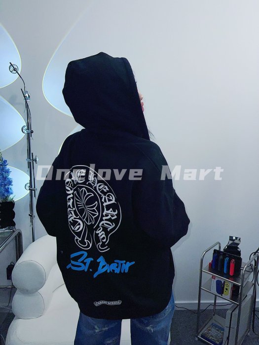 希少◆送料込【Chrome Hearts】St. Barth 限定 zip up hoodie Buy Chrome Hearts St. Barth Exclusive Zip-Up Hoodie 'Black