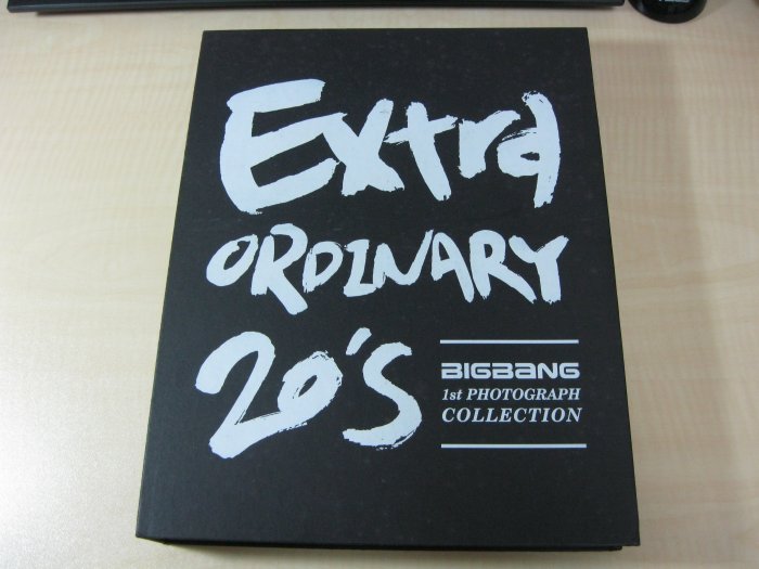 附件齊全/首本超豪華全記錄寫真書/韓國人氣男團體BIG BANG