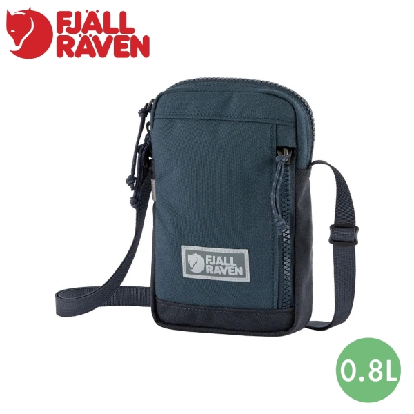 【Fjallraven 小狐狸 瑞典Vardag Pocket Small隨身袋 《海軍藍》】F23200338/側背包/小背包
