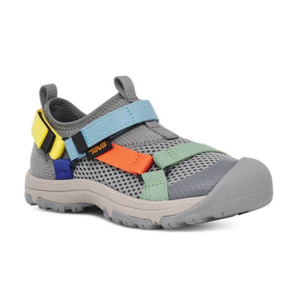 TEVA 童鞋 OUTFLOW UNIVERSAL 灰彩色 護趾 運動涼鞋 中童 TV1136599CGRY