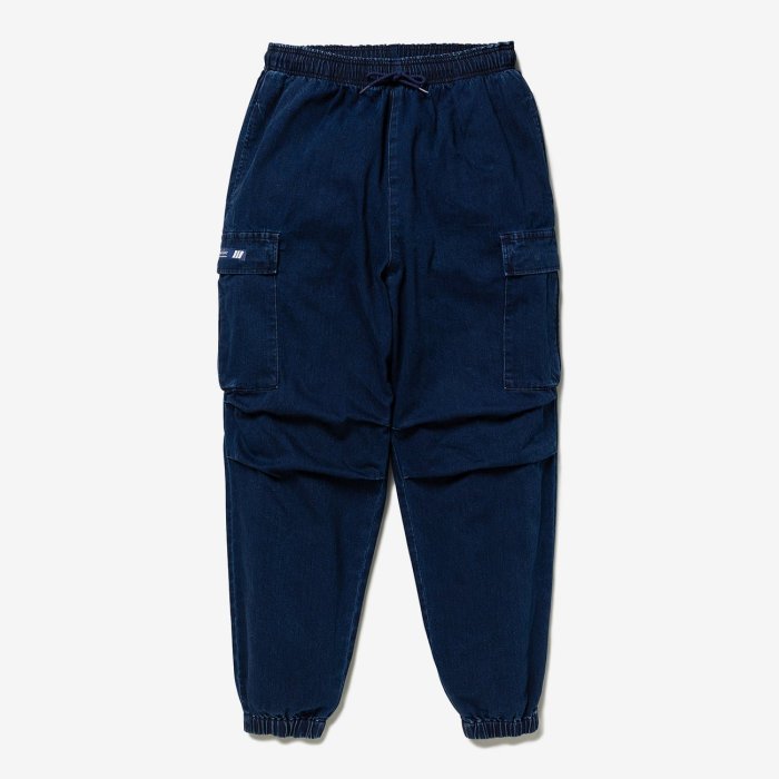 日貨代購CITY】2023SS WTAPS MILT2001 TROUSERS COTTON DENIM 黑縮口