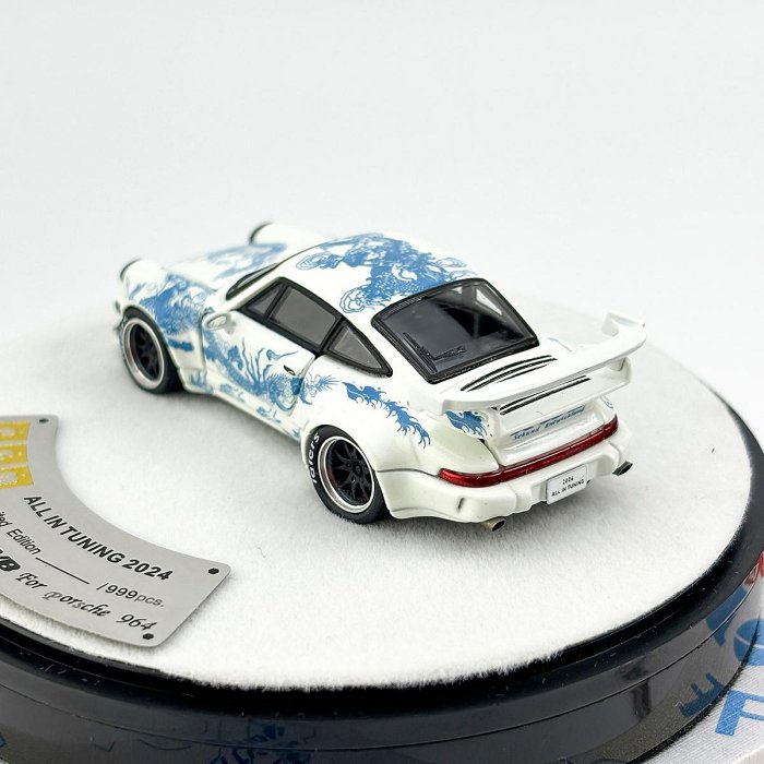 PGM 1:64 保時捷RWB993 964 930 佛山會展版合金仿真汽車模型| Yahoo拍賣