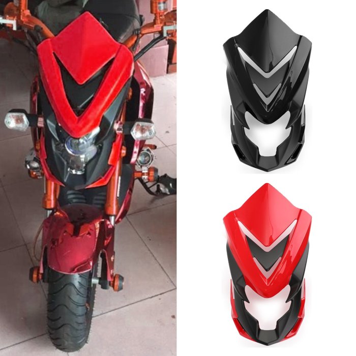 Honda MSX125SF 16-17 MSX125 13-16 擋風玻璃大燈罩整流罩-極限超快感