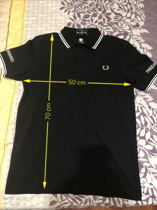 END. X MASTERMIND WORLD X FRED PERRY POLO 全新size：s 台北可面交