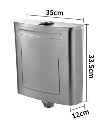 【麗室衛浴】不銹鋼水箱適合白鐵蹲式/座式 型號 A-344-4 product lightbox image 4