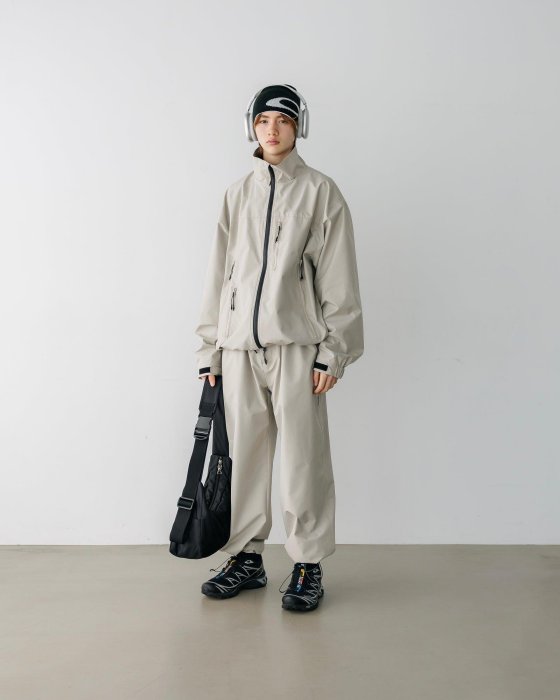 CLESSTE(クレスト) FUTURE HALF ZIP T-SHIRT 日貨代購CITY】2024AW CLESSTE FUTURE HALF ZIP L/S T-SHIRT WITH