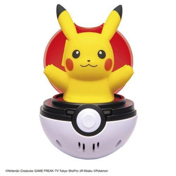 【震撼精品百貨】神奇寶貝 Pokemon~Pokemon GO 精靈寶可夢 彈彈有聲精靈球-皮卡丘*93889
