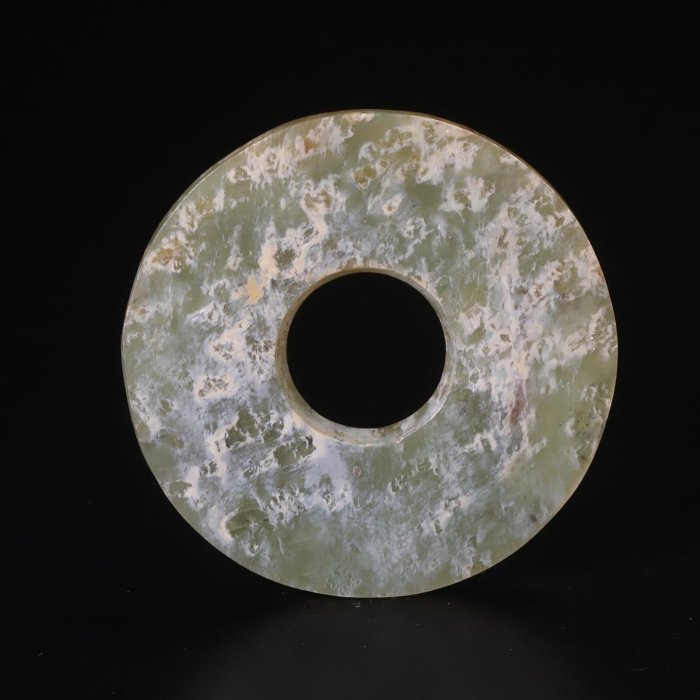 古玉玉文化玉璧尺寸：直徑4.6cm厚0.3cm重16g XH7207 | Yahoo拍賣