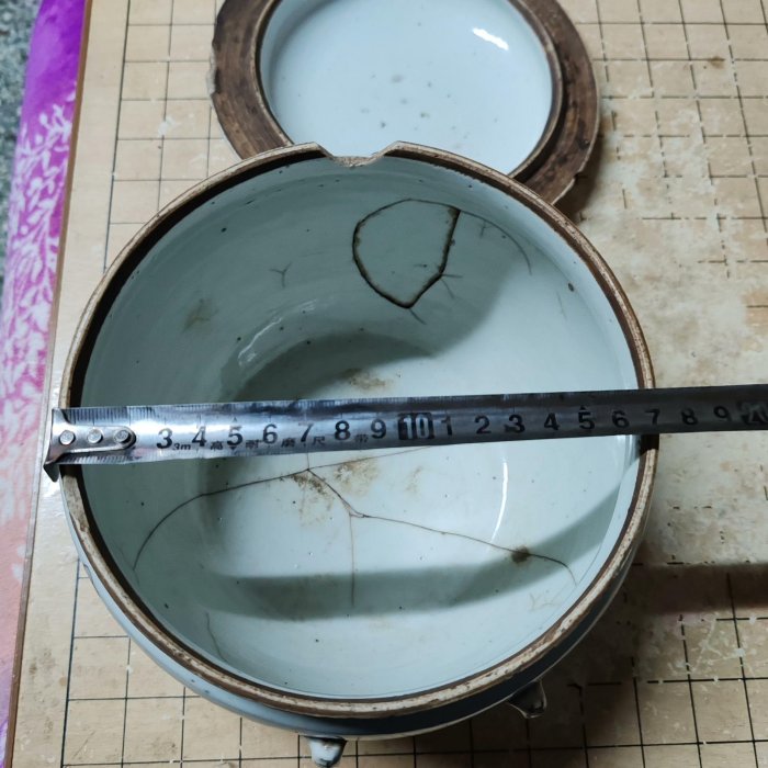 嚴選晚清民國花鳥粥罐，品相真實可驗，紋飾細膩珍藏佳品花卉鳥蟲風味