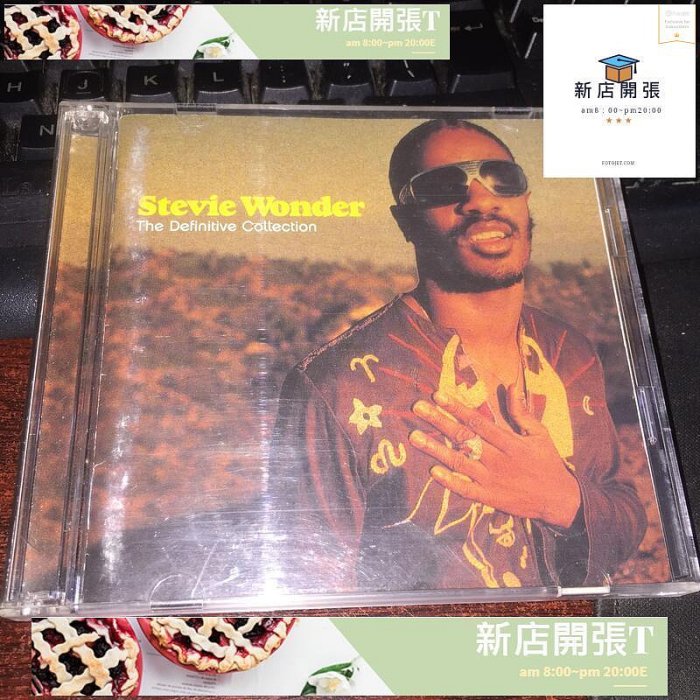 免運）史提夫·汪達Stevie wonder the definitive collection 2CD 日