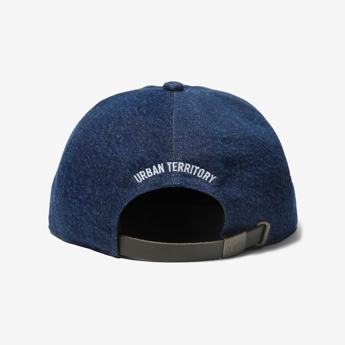 帽子 WTAPS T-6H 01 CAP COTTON. DENIM. SIGN 日貨代購CITY】2022AW WTAPS T-6H 01 CAP COTTON DENIM SIGN 帽子現貨