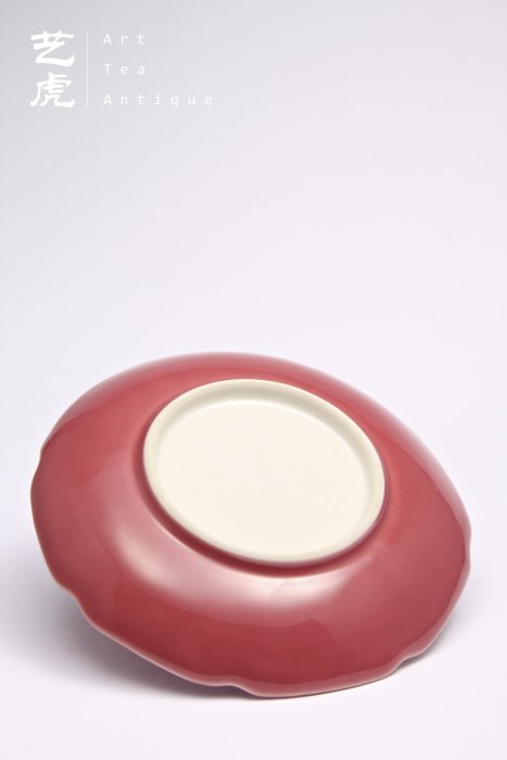 台湾　蔡曉芳　暁芳窯　赤絵龍波文　梅瓶　D　6086E 台湾 蔡曉芳 暁芳窯 赤絵龍波文 梅瓶 D 6086E