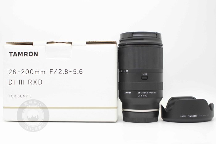 【高雄青蘋果3C】Tamron 28-200mm f2.8-5.6 Di III RXD A071 for Sony E-Mount 二手鏡頭#98978