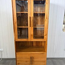 宏品全新二手家具電器 HM6522AFHJ*近全新班斯特玻璃書櫃*高低櫃 鞋櫃 沙發 電視櫃 書櫃 酒櫃 餐櫃 收納櫃 衣櫃 中古傢俱 茶几 餐桌椅 新竹台中