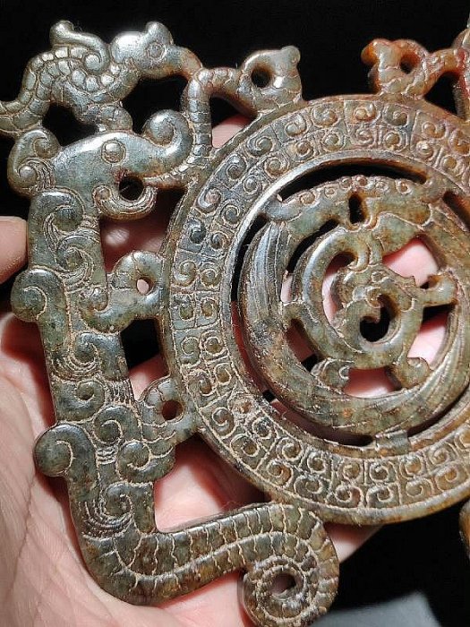 和田玉玉石收藏老玉古玉和闐玉玉璧(51) | Yahoo拍賣