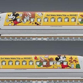 TOMIX 97914 限定品米奇九州新幹線800 1000系(JR九州Waku Waku