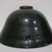 宋代 山西怀仁窯 油滴天目茶碗 朔古玩賞＝《珍稀古瓷》明山西懷仁窯銀油滴天目盞茶盞(已讓藏