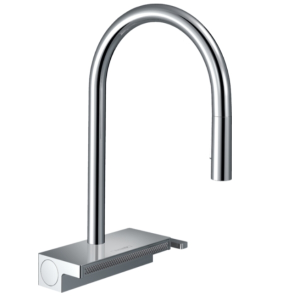 【麗室衛浴】德國HANSGROHE Aquno Select M81 伸縮/抽拉 水槽龍頭/立式龍頭/吧檯龍頭 73837001