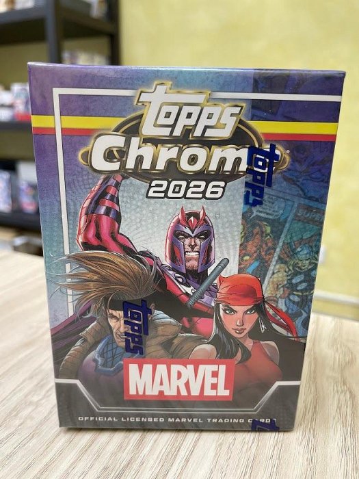 2026 Topps Chrome Marvel Comics Value Box