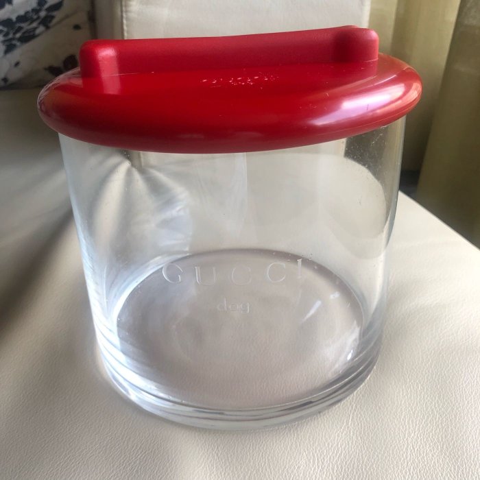 [熊熊之家3] 保證正品 GUCCI  寵物 飼料罐 收納罐