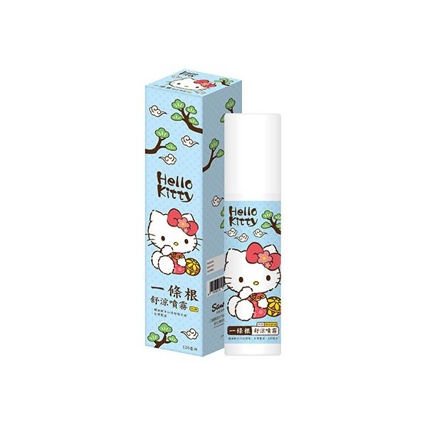 Hello Kitty 一條根舒涼噴霧(120ml)【小三美 …