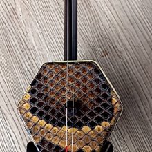 雅典樂器世界＊大陸國寶級大師胡涵柔舊料老紅木二胡特選蛇皮演奏名琴