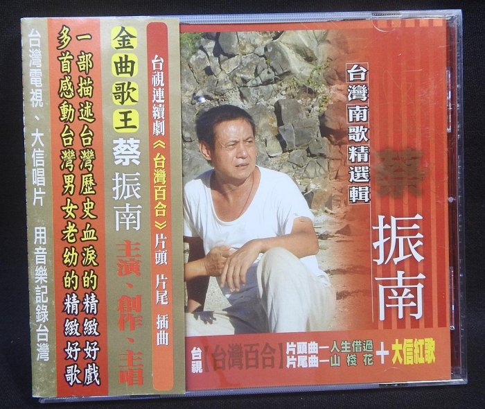 CD 蔡振南-台灣南哥精選輯~有側標~471 | Yahoo拍賣