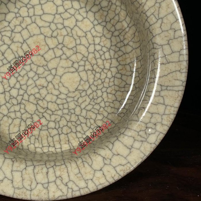 ☆撫子☆大宋哥窯 洗 幅約21cm×約15.3cm (検)四方洗 四足 青磁 氷裂紋