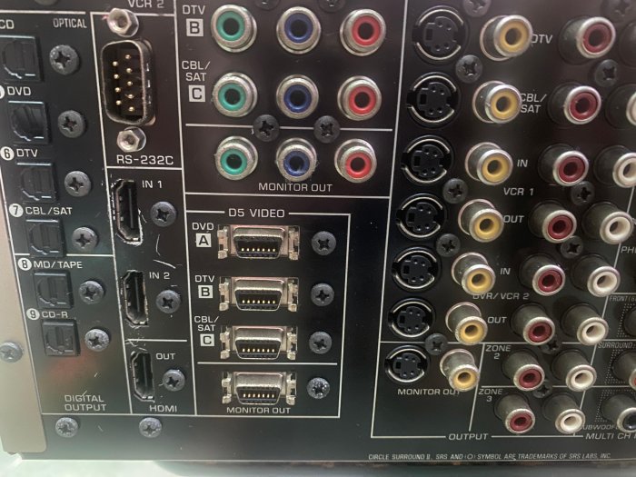 YAMAHA.DSP.AX-1600.重量級7.1環繞擴大機問題機 | Yahoo拍賣