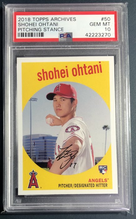Topps 2018 Chrome HMT32 RC ルーキー 大谷翔平 大谷翔平 ルーキー