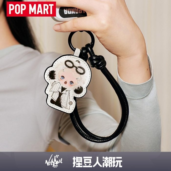 【台灣現貨＆預購】官方正品 Popmart 泡泡瑪特 θ SKULLPANDA 不想不想系列手機掛繩 節日禮物潮流玩具
