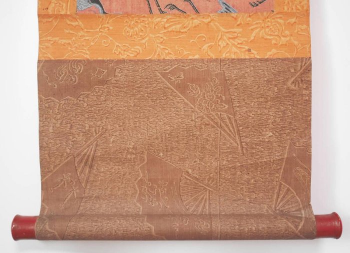 日本老字畫不動明王總長102公分| Yahoo拍賣